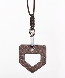 MATT（マット）の「Crocodile Leather Sunglasses Necklace Holder Grey B95012（メガネ）」