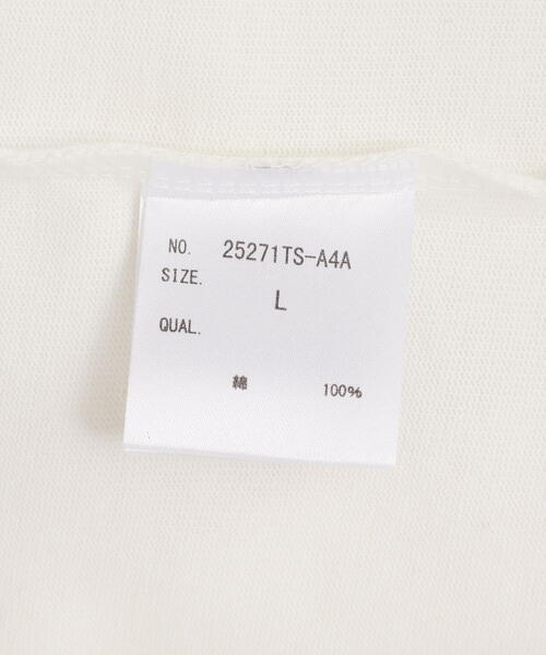 A4A(エーフォーエー)の「A4A/エーフォーエー/LST ROTATER(Tシャツ/カットソー・メンズ・ブラック/ホワイト・M/L)」の12枚目の写真