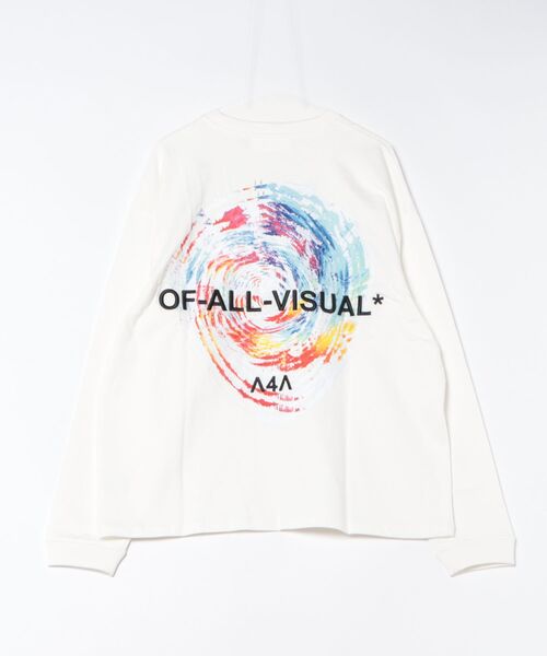 A4A(エーフォーエー)の「A4A/エーフォーエー/LST ROTATER(Tシャツ/カットソー・メンズ・ブラック/ホワイト・M/L)」の2枚目の写真
