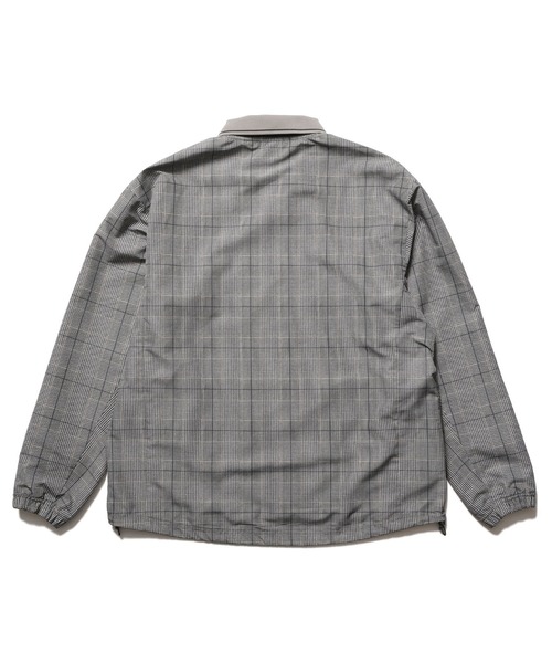 F.C.Real Bristol（エフシーレアルブリストル）の「PLAID PRACTICE POLO COLLAR PISTE（その他トップス・メンズ・グレー/ネイビー・SMALL/MEDIUM/LARGE/X-LARGE/XX-LARGE）」の7枚目の写真
