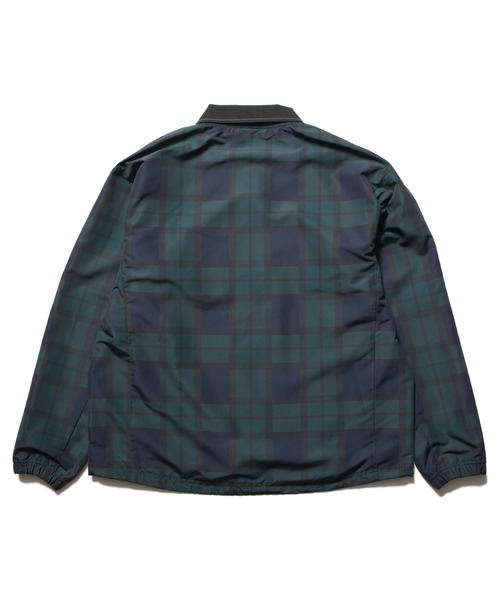 F.C.Real Bristol（エフシーレアルブリストル）の「PLAID PRACTICE POLO COLLAR PISTE（その他トップス・メンズ・グレー/ネイビー・SMALL/MEDIUM/LARGE/X-LARGE/XX-LARGE）」の11枚目の写真