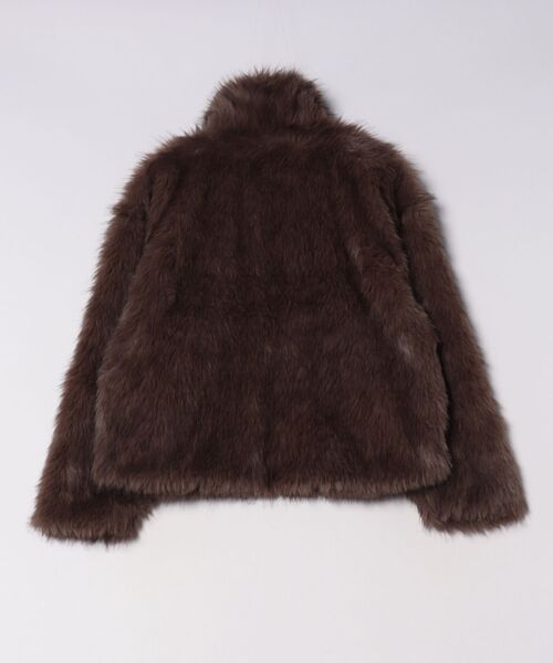 nemne store(ネンネストア)の「フェイクファーリボンブルゾン(その他アウター・レディース・ブラウン系/アイボリー・MEDIUM/SMALL)」の8枚目の写真