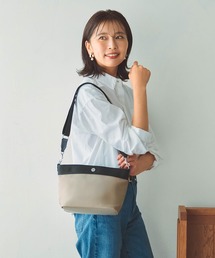 TOPKAPI（トプカピ）の「【Breath TOPKAPI sis】【WEB限定】ナイロン 舟形 ショルダーバッグ 軽量 / RIPPLE リプル（ショルダーバッグ）」
