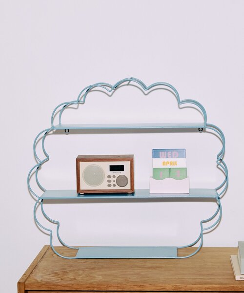 BIRTHDAY BAR（バースデイバー）の「【SAHIR サヒール】Wall shelf　flower（インテリア雑貨・レディース・ブルー系その他・0）」の4枚目の写真