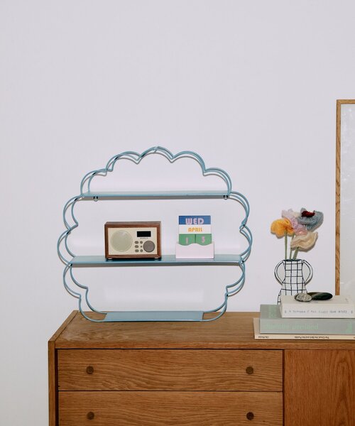 BIRTHDAY BAR（バースデイバー）の「【SAHIR サヒール】Wall shelf　flower（インテリア雑貨・レディース・ブルー系その他・0）」の5枚目の写真