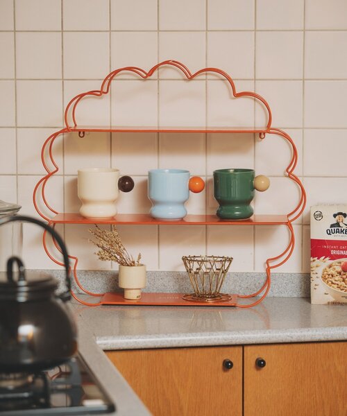 SAHIR(サヒール)の「新色追加!【SAHIR サヒール】Wall shelf flower(インテリア雑貨・レディース・ブルー系その他/オレンジ・0)」の18枚目の写真