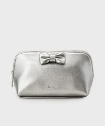 index（インデックス）の「ラメ合皮リボンポーチ（ポーチ）」