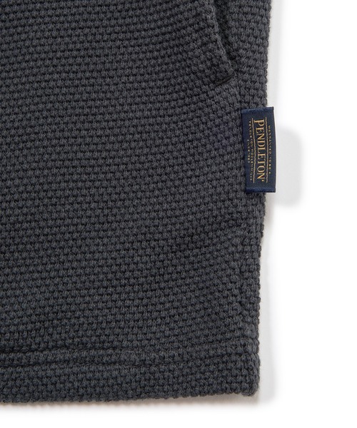 MEN'S BIGI（メンズビギ）の「【PENDLETON/ペンドルトン】別注 鹿の子刺繍カーディガン（カーディガン/ボレロ・メンズ・チャコールグレー・02/03）」の12枚目の写真