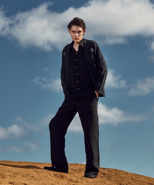 MEN'S BIGI（メンズビギ）の「【PENDLETON/ペンドルトン】別注 鹿の子刺繍カーディガン（カーディガン/ボレロ・メンズ・チャコールグレー・02/03）」の16枚目の写真