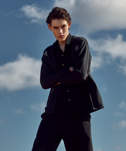 MEN'S BIGI（メンズビギ）の「【PENDLETON/ペンドルトン】別注 鹿の子刺繍カーディガン（カーディガン/ボレロ・メンズ・チャコールグレー・02/03）」の15枚目の写真