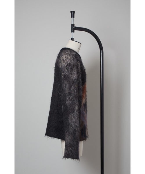 SHINYAKOZUKA（シンヤコヅカ）の「ILSTED（ニット/セーター・メンズ・マルチ/オレンジ系その他・X-SMALL/MEDIUM/SMALL/LARGE）」の7枚目の写真