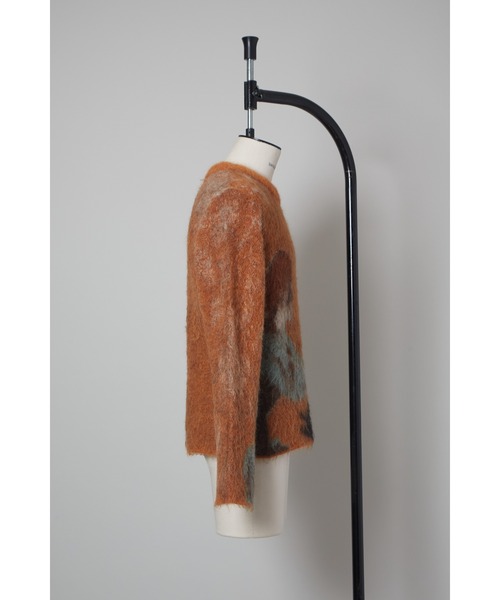 SHINYAKOZUKA（シンヤコヅカ）の「ILSTED（ニット/セーター・メンズ・マルチ/オレンジ系その他・X-SMALL/MEDIUM/SMALL/LARGE）」の4枚目の写真