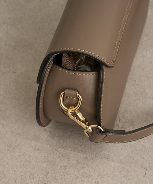 Omekashi（オメカシ）の「【MILLELA FIRENZE】オーバルデザインBAG（トートバッグ・レディース・モカ/ブラック・FREE）」の16枚目の写真