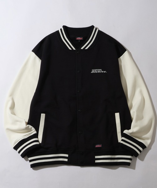 Dickies（ディッキーズ）の「【GENUINE DICKIES/ジェニュインディッキーズ】裏毛バック刺繍プリント エンブレムスタジャン（スタジャン・メンズ・スミクロ/ブルー/グリーン・XL/M/L）」の22枚目の写真