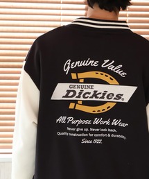 Dickies（ディッキーズ）の「【GENUINE DICKIES/ジェニュインディッキーズ】裏毛バック刺繍プリント エンブレムスタジャン（スタジャン）」