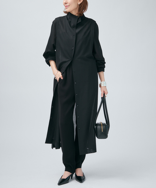 Room no.8（ルームエイト）の「ROOM NO.8 BLACK / ニードル バイカラー