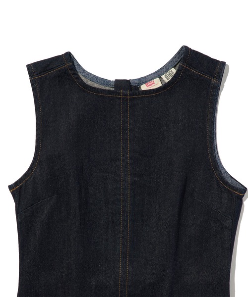 Levi's(リーバイス)の「Levi's/リーバイス コラム ミディドレス(ワンピース・レディース・ダークインディゴブルー・M/S/XS)」の5枚目の写真