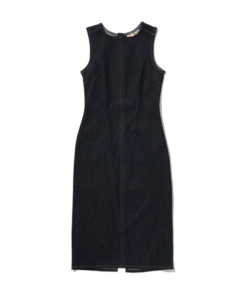 Levi's(リーバイス)の「Levi's/リーバイス コラム ミディドレス(ワンピース・レディース・ダークインディゴブルー・M/S/XS)」の3枚目の写真