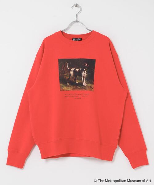 SENSE OF PLACE by URBAN RESEARCH(センスオブプレイスバイアーバンリサーチ)の「『別注』The Met×SENSE OF PLACE スウェット(スウェット・メンズ・グレー/レッド/ブラック・MEDIUM/LARGE)」の14枚目の写真