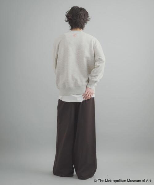 SENSE OF PLACE by URBAN RESEARCH(センスオブプレイスバイアーバンリサーチ)の「『別注』The Met×SENSE OF PLACE スウェット(スウェット・メンズ・グレー/レッド/ブラック・MEDIUM/LARGE)」の17枚目の写真