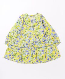 フラワープリントワンピース
