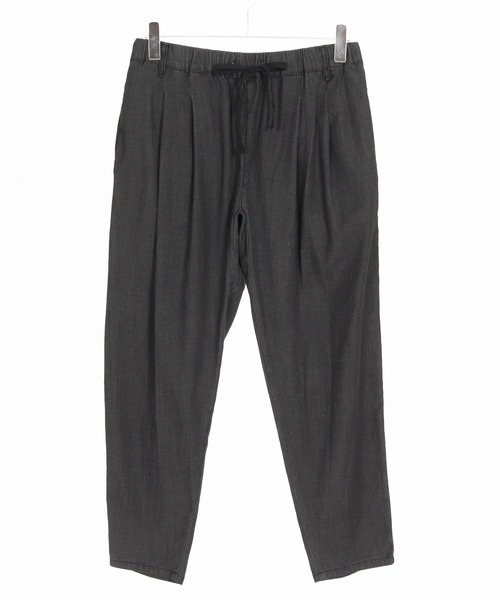 CAMBIO(カンビオ)の「mp14529-Chambray Wide Balloon Silhouette Pants ワイドパンツ(S63426cmb)(その他パンツ・メンズ・ブラック/ネイビー・S/M/L)」の17枚目の写真