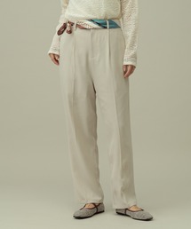 LAKOLE | 【セレモニー／卒入式にも】＜多機能素材＞ダブルクロスタックパンツ / 642687(スラックス)