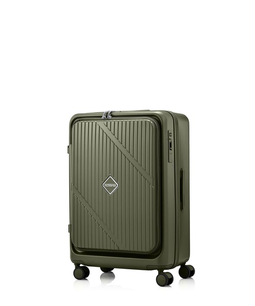 AMERICAN TOURISTER(アメリカンツーリスター)の「アメリカンツーリスター VELOX スピナー68/25 エキスパンダー TSA HW カーキ(スーツケース/キャリーバッグ・レディース・カーキ・M)」の2枚目の写真