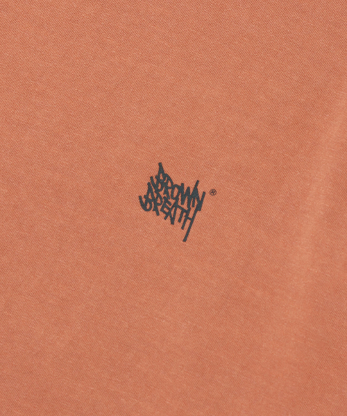 BROWNBREATH(ブラウンブレス)の「ピグメントタグTシャツ - オレンジ(Tシャツ/カットソー・レディース・その他・L/XL/S/M)」の3枚目の写真
