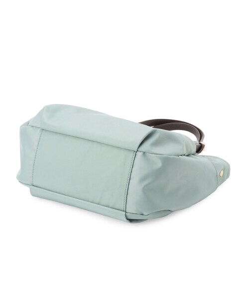 Reflect（リフレクト）の「【3WAY／しっかり収納／インナーバッグ入り／ショルダー付き】ナイロンバッグ（ショルダーバッグ・レディース・ネイビー/ブラウン系その他/サックスブルー・00）」の14枚目の写真