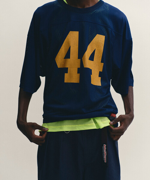 SEDAN ALL-PURPOSE（セダンオールパーパス）の「SEDAN ALL-PURPOSE | ナイロン スケートロゴウェブベルト MEN（ベルト・メンズ・ブラック/イエロー/グリーン・ONE）」の4枚目の写真