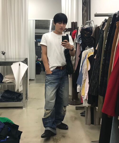 NOIRER(ノイア)の「ヘビーコットンクロップTシャツ(ホワイト)(Tシャツ/カットソー・メンズ・その他・48/50/52)」の12枚目の写真