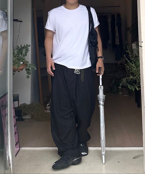 NOIRER(ノイア)の「ヘビーコットンクロップTシャツ(ホワイト)(Tシャツ/カットソー・メンズ・その他・48/50/52)」の17枚目の写真