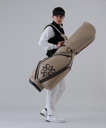 St ANDREWS（セントアンドリュース）の「【St ANDREWS】シンセティックレザーキャディーバッグ (46インチ対応) (UNISEX)（ゴルフグッズ）」