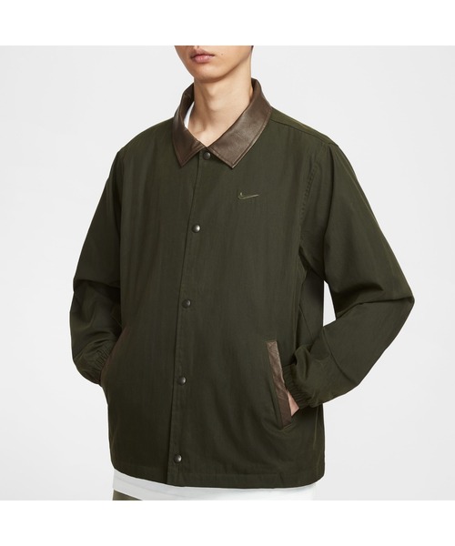 NIKE（ナイキ）の「NIKE/ナイキ M SSNL+ COACHES JKT GCEL（その他アウター・メンズ・カーキ/ブラウン・S/M/L/XL）」の7枚目の写真
