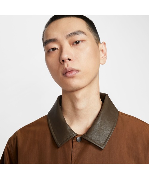 NIKE（ナイキ）の「NIKE/ナイキ M SSNL+ COACHES JKT GCEL（その他アウター・メンズ・カーキ/ブラウン・S/M/L/XL）」の12枚目の写真