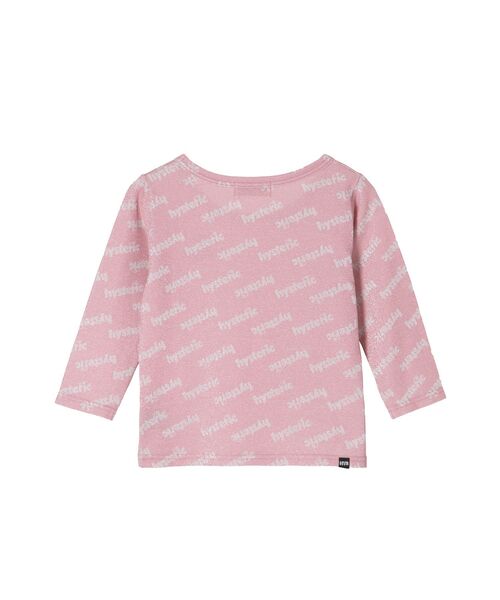 HYSTERIC GLAMOUR（ヒステリックグラマー）の「CHEERY刺繍 七分袖Tシャツ（Tシャツ/カットソー・レディース・ピンク系その他/ブラック系その他/ブルー系その他・FREE）」の4枚目の写真