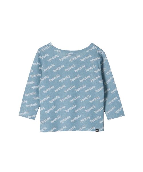 HYSTERIC GLAMOUR（ヒステリックグラマー）の「CHEERY刺繍 七分袖Tシャツ（Tシャツ/カットソー・レディース・ピンク系その他/ブラック系その他/ブルー系その他・FREE）」の9枚目の写真