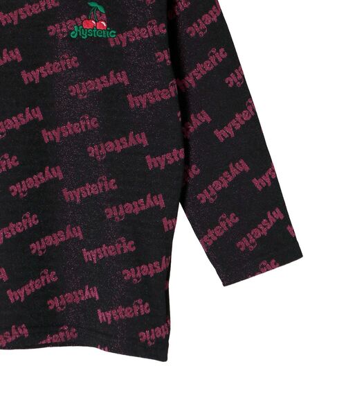 HYSTERIC GLAMOUR（ヒステリックグラマー）の「CHEERY刺繍 七分袖Tシャツ（Tシャツ/カットソー・レディース・ピンク系その他/ブラック系その他/ブルー系その他・FREE）」の15枚目の写真