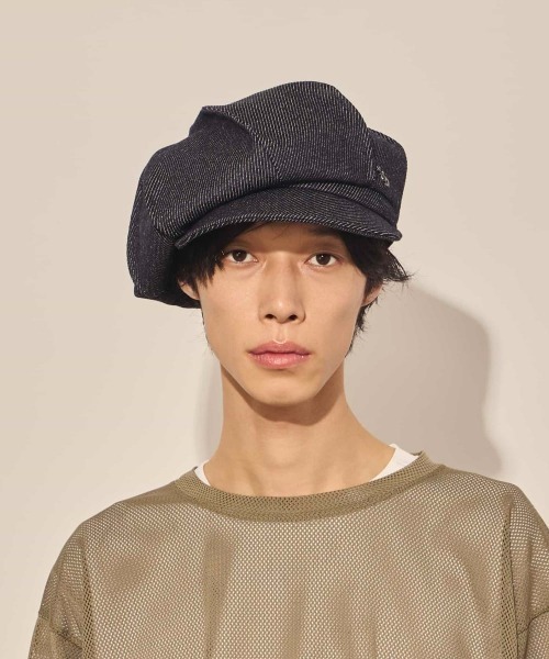 セール】arth Loose Denim Tuck Cas / アース（キャスケット）｜arth