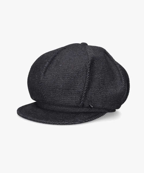 arth(アース)の「arth Loose Denim Tuck Cas / アース(キャスケット・メンズ・ストライプ/ネイビー・60cm/58cm)」の5枚目の写真