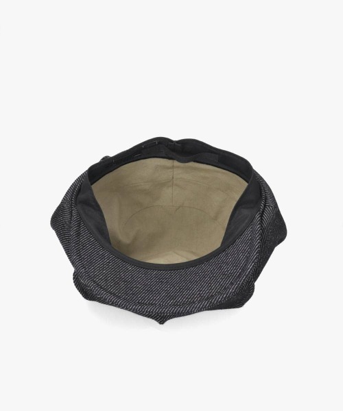 arth(アース)の「arth Loose Denim Tuck Cas / アース(キャスケット・メンズ・ストライプ/ネイビー・60cm/58cm)」の11枚目の写真