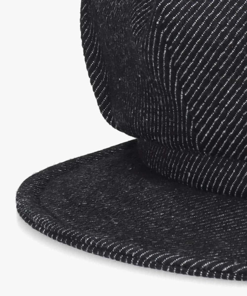 arth(アース)の「arth Loose Denim Tuck Cas / アース(キャスケット・メンズ・ストライプ/ネイビー・60cm/58cm)」の13枚目の写真