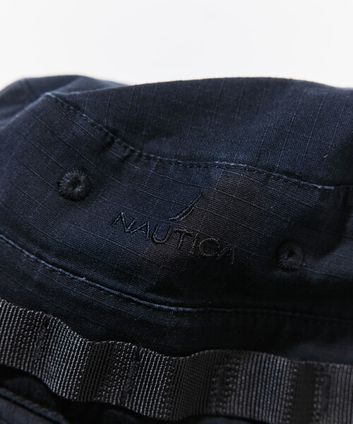 NAUTICA(ノーティカ)の「NAUTICA/ノーティカ リップストップ ブーニーハット(ハット・メンズ・オリーブ/ブラック/カモフラージュ・フリ-)」の7枚目の写真