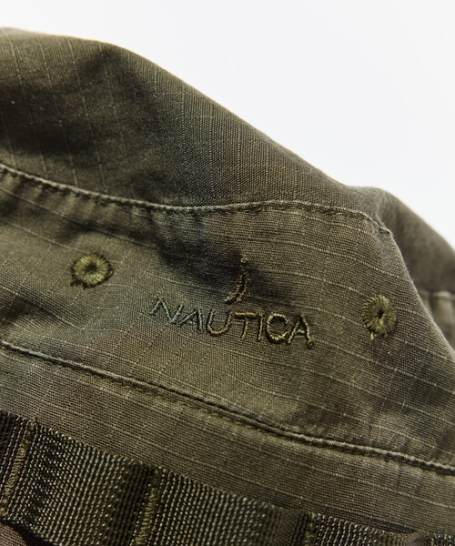 NAUTICA(ノーティカ)の「NAUTICA/ノーティカ リップストップ ブーニーハット(ハット・メンズ・オリーブ/ブラック/カモフラージュ・フリ-)」の9枚目の写真