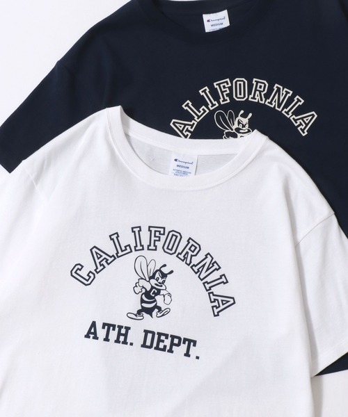 セール】Champion/チャンピオン コットンUSA カレッジロゴプリント