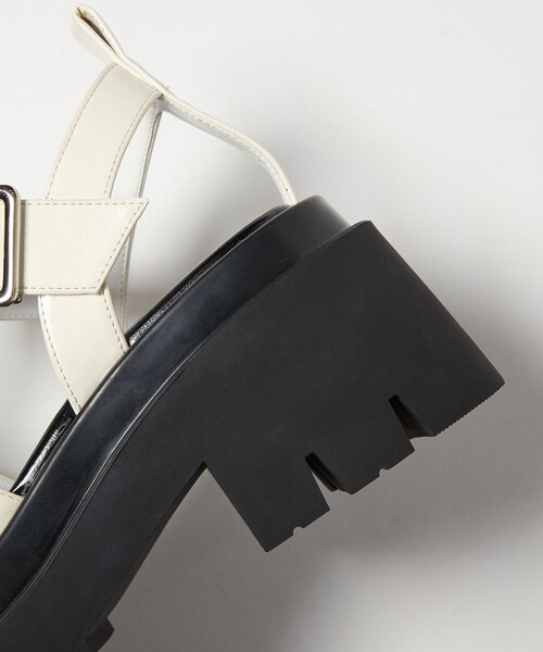 SY UNITED ARROWS(シーユナイテッドアローズ)の「<SY> ビジューグルカ サンダル75↑(サンダル・レディース・その他1/ブラック/オフホワイト・25.5cm/24.5cm/23.5cm/22.5cm)」の15枚目の写真