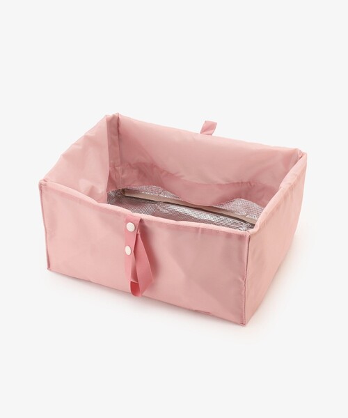Afternoon Tea(アフタヌーンティー)の「自立型保冷ショッピングバッグM(エコバッグ/サブバッグ・レディース・ネイビー/ピンク・ONE SIZE)」の6枚目の写真