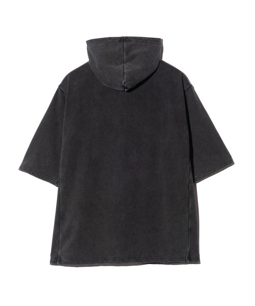 glamb(グラム)の「Aged Pile Hoodie / エイジドパイルフーディ(パーカー・メンズ・ブラック/ネイビー・S/M/L)」の5枚目の写真