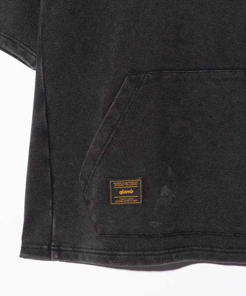 glamb(グラム)の「Aged Pile Hoodie / エイジドパイルフーディ(パーカー・メンズ・ブラック/ネイビー・S/M/L)」の16枚目の写真